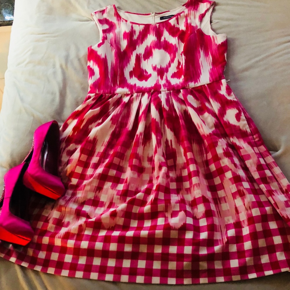 Classy in pink spring A-Line dress